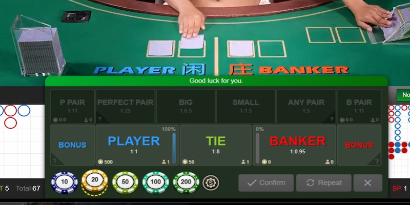 Baccarat KUWIN sở hữu cách chơi vô cùng đơn giản