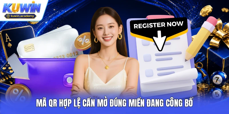 Mã QR hợp lệ cần mở đúng miền đang công bố